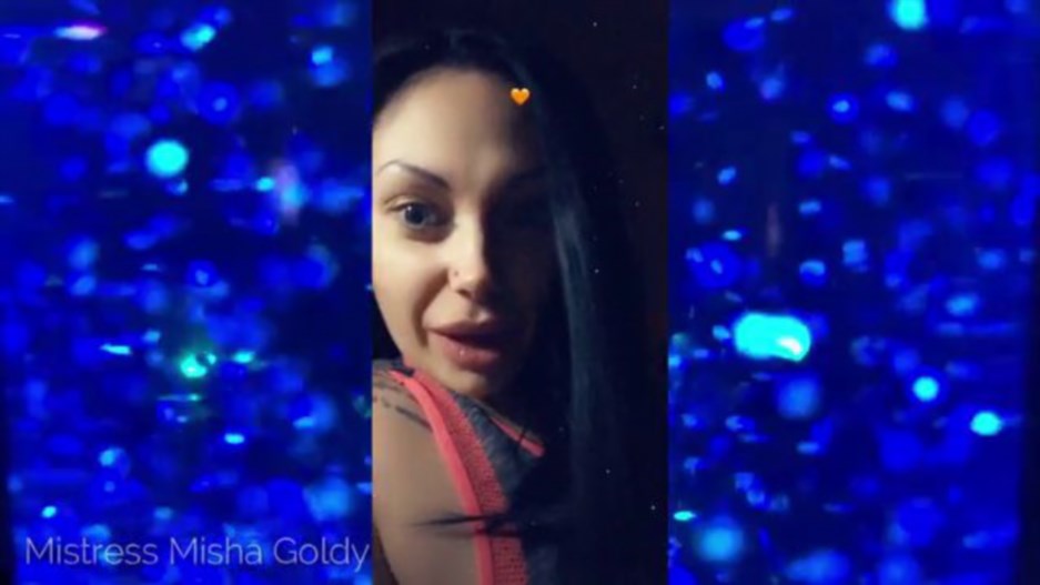 Goddess Misha Goldy App session recording Spin the wheel get humiliation tasks - XXXStreams.org